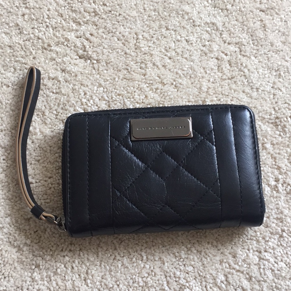 Marc by Marc Jacobs leather wristlet